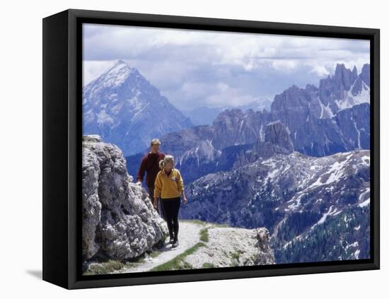 Cortina D'Ampezzo, Italy-null-Framed Stretched Canvas