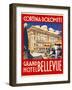 Cortina-Dolomiti, Grand Hotel Bellevue-null-Framed Giclee Print