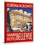 Cortina-Dolomiti, Grand Hotel Bellevue-null-Stretched Canvas
