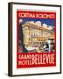 Cortina-Dolomiti, Grand Hotel Bellevue-null-Framed Giclee Print