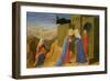 Cortona Altarpiece Showing the Annunciation, Predella: Visitation-Angelico & Strozzi-Framed Giclee Print