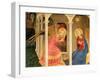 Cortona Altarpiece with the Annunciation, without predellas-Fra Angelico-Framed Giclee Print