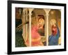 Cortona Altarpiece with the Annunciation, without predellas-Fra Angelico-Framed Giclee Print