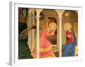 Cortona Altarpiece with the Annunciation, without predellas-Fra Angelico-Framed Giclee Print