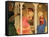 Cortona Altarpiece with the Annunciation, without predellas-Fra Angelico-Framed Stretched Canvas