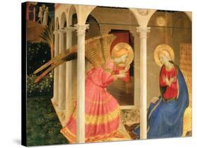 Cortona Altarpiece with the Annunciation, without predellas-Fra Angelico-Stretched Canvas