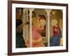 Cortona Altarpiece with the Annunciation-Fra Angelico-Framed Giclee Print