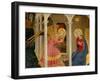 Cortona Altarpiece with the Annunciation-Fra Angelico-Framed Premium Giclee Print