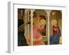 Cortona Altarpiece with the Annunciation-Fra Angelico-Framed Premium Giclee Print