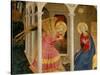 Cortona Altarpiece with the Annunciation-Fra Angelico-Stretched Canvas