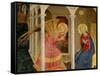 Cortona Altarpiece with the Annunciation-Fra Angelico-Framed Stretched Canvas