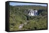 Corumba Waterfalls Near Pirenopolis, Goais, Brazil, South America-Michael Runkel-Framed Stretched Canvas