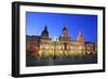 Coruña City Hall At Maria Pita Square. A Coruña. Galicia. Spain-Oscar Dominguez-Framed Photographic Print