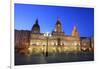 Coruña City Hall At Maria Pita Square. A Coruña. Galicia. Spain-Oscar Dominguez-Framed Photographic Print