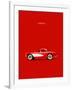 Corvette 1957 Red-Mark Rogan-Framed Art Print