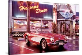 Corvette 1958-null-Stretched Canvas