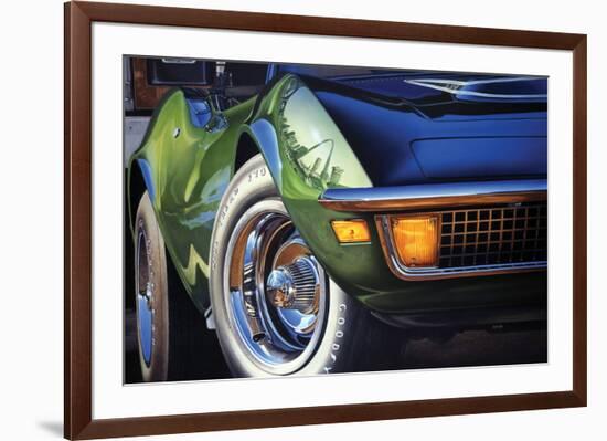 Corvette 1970 in St. Louis-Graham Reynold-Framed Art Print