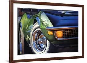 Corvette 1970 in St. Louis-Graham Reynold-Framed Art Print