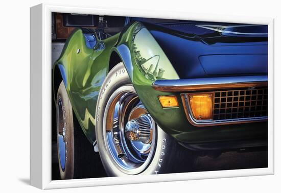 Corvette 1970 in St. Louis-Graham Reynold-Framed Art Print