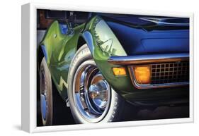 Corvette 1970 in St. Louis-Graham Reynold-Framed Art Print