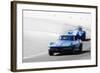 Corvette and AC Cobra Shelby Watercolor-NaxArt-Framed Art Print