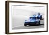 Corvette and AC Cobra Shelby Watercolor-NaxArt-Framed Art Print