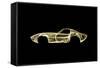 Corvette C3-Octavian Mielu-Framed Stretched Canvas