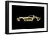 Corvette C3-Octavian Mielu-Framed Premium Giclee Print