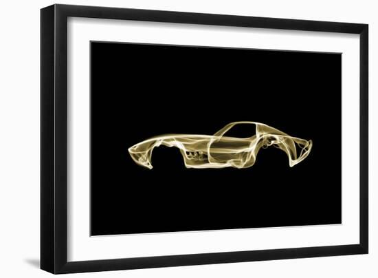 Corvette C3-O.M.-Framed Giclee Print