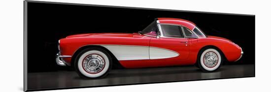 Corvette Chevrolet-Gasoline Images-Mounted Art Print