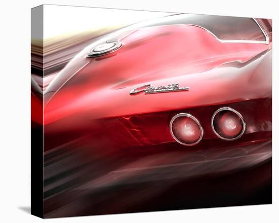 Corvette El Diablo-Richard James-Stretched Canvas