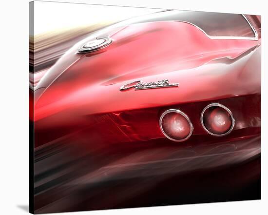 Corvette El Diablo-Richard James-Stretched Canvas