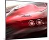 Corvette El Diablo-Richard James-Mounted Art Print