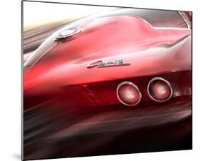 Corvette El Diablo-Richard James-Mounted Art Print