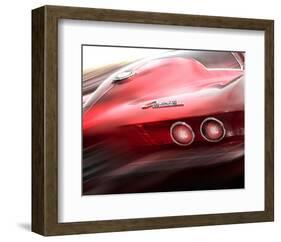 Corvette El Diablo-Richard James-Framed Art Print