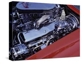 Corvette Engine-null-Stretched Canvas