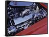 Corvette Engine-null-Framed Stretched Canvas