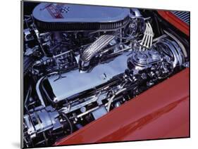 Corvette Engine-null-Mounted Premium Photographic Print