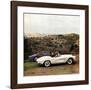 Corvette Excitement Standard-null-Framed Art Print