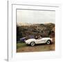 Corvette Excitement Standard-null-Framed Art Print