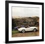 Corvette Excitement Standard-null-Framed Art Print