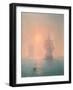 Corvette in the Mist-Ivan Konstantinovich Aivazovsky-Framed Giclee Print