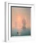 Corvette in the Mist-Ivan Konstantinovich Aivazovsky-Framed Giclee Print