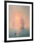 Corvette in the Mist-Ivan Konstantinovich Aivazovsky-Framed Giclee Print