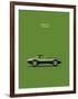 Corvette Stingray 1970 Green-Mark Rogan-Framed Art Print