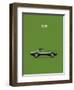 Corvette Stingray 1970 Green-Mark Rogan-Framed Art Print