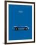 Corvette Stingray Blue-Mark Rogan-Framed Art Print