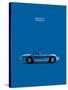 Corvette Stingray Blue-Mark Rogan-Stretched Canvas