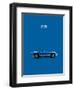 Corvette Stingray Blue-Mark Rogan-Framed Art Print