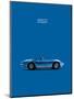 Corvette Stingray Blue-Mark Rogan-Mounted Art Print